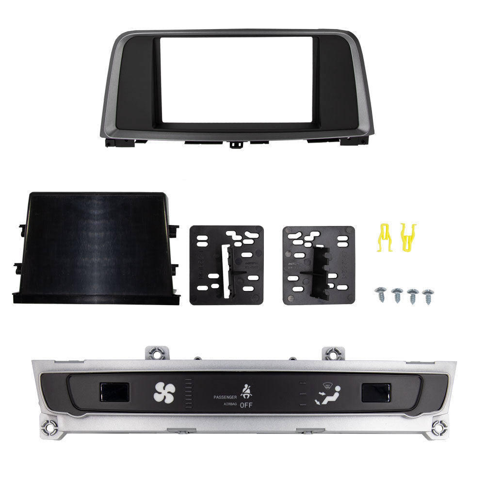 Metra 99-7384B Radio Install Kits - Compatible Fits for Kia Optima (w/auto climate controls - w/o Factory Amp) 17-20