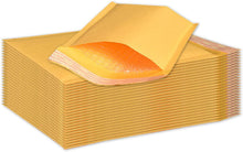 Load image into Gallery viewer, 1000Pcs Yellow Kraft Poly Bubble Mailers 6x10" Padded Envelopes Bulk #0