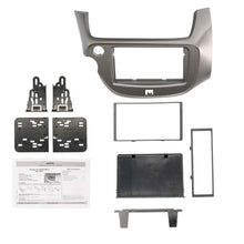 Load image into Gallery viewer, Metra 99-7877S Single-DIN Car Stereo Silver Dash Kit - Compatible Fits for Honda Fit 2009-2013