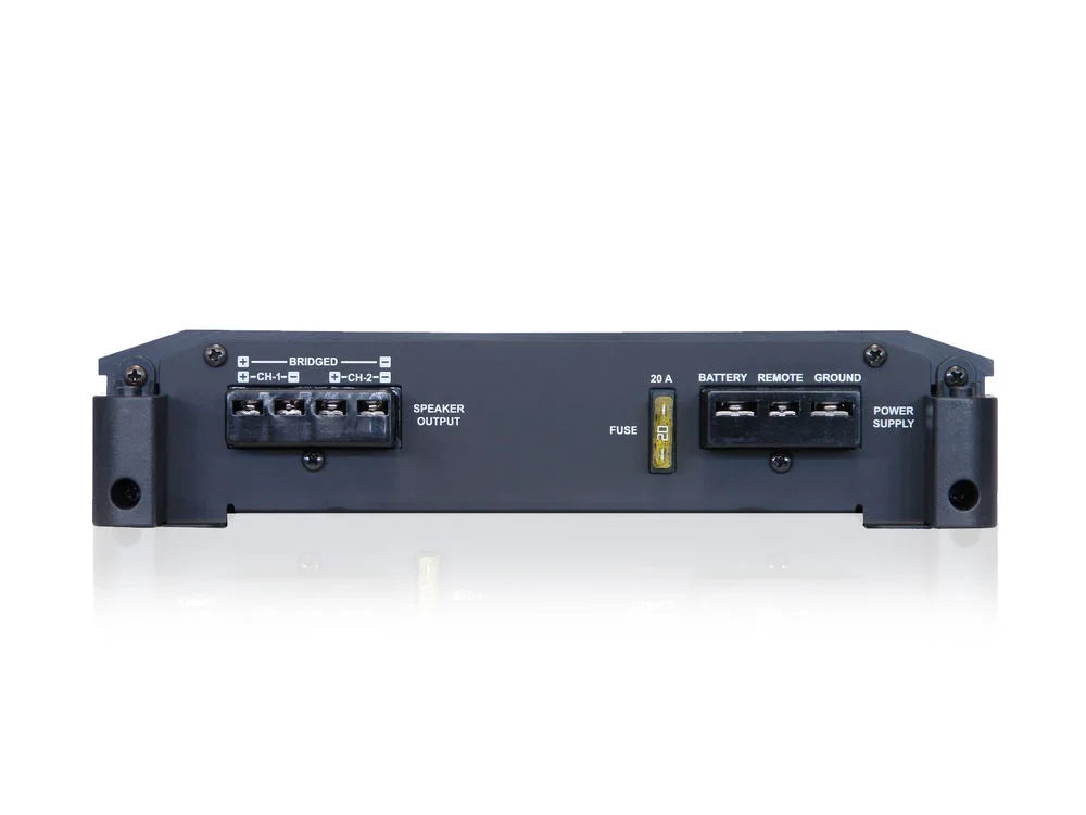 Alpine BBX-T600 600W Max BBX Series 2-ohm Stable 2 Channel Class A/B Amplifier