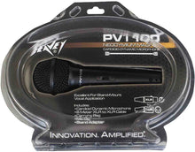 Load image into Gallery viewer, 2 Peavey PVI100XLR Wired Dynamic Cardioid Microphone+Mic Clip+Cable+Mic Stand