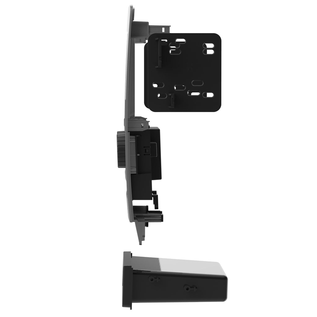 Metra 99-5853CH Turbo Tactile Radio Install Kits with Single Zone, Manual Climate Co - Compatible Fits for Ford Mustang 2010-2014
