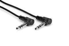 Load image into Gallery viewer, Hosa CSS-105RR Balanced Interconnect Cable Right-angle 1/4 in TRS to Same - 5 Feet