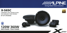 Load image into Gallery viewer, Alpine X-S65 Bundle - Two pairs of X-Series 6.5 " Coaxial 2-Way Speakers