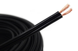 XP Audio XS16G-50BK Black 16 AWG True Gauge 50 FT Pure Copper Marine Car Audio Speaker Cable Wire