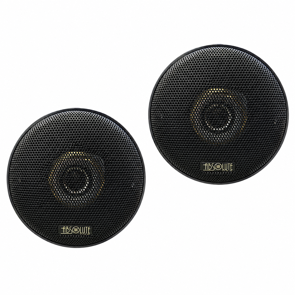 2 Pair Absolute BLS-3050 3.5" 2-Way 200W Full-Range Coaxial Car Speakers