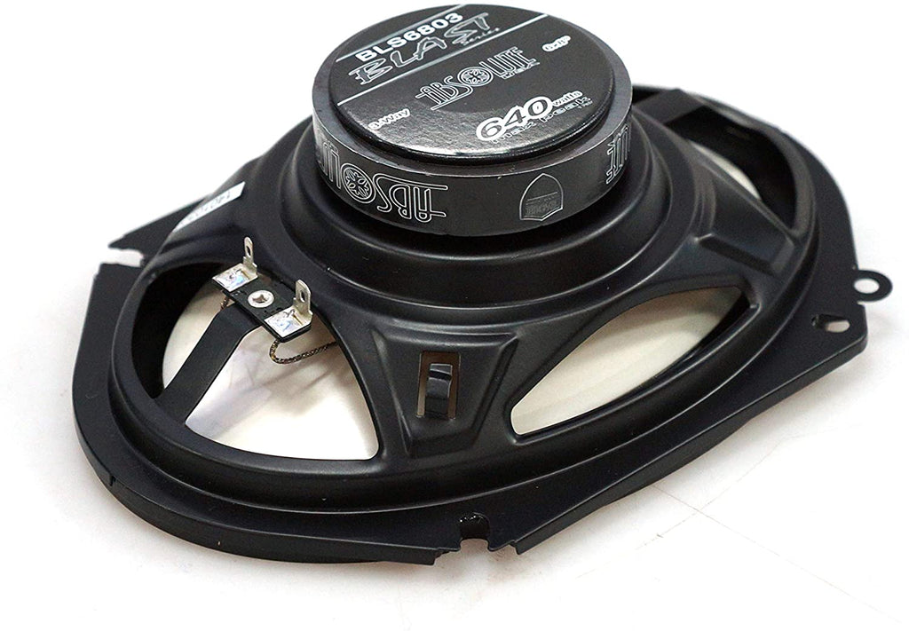 4 Pair Absolute BLS-6803 Blast Series 640W 6x8" 5x7" 3 Way Car/Marine/ATV/UTV Speakers