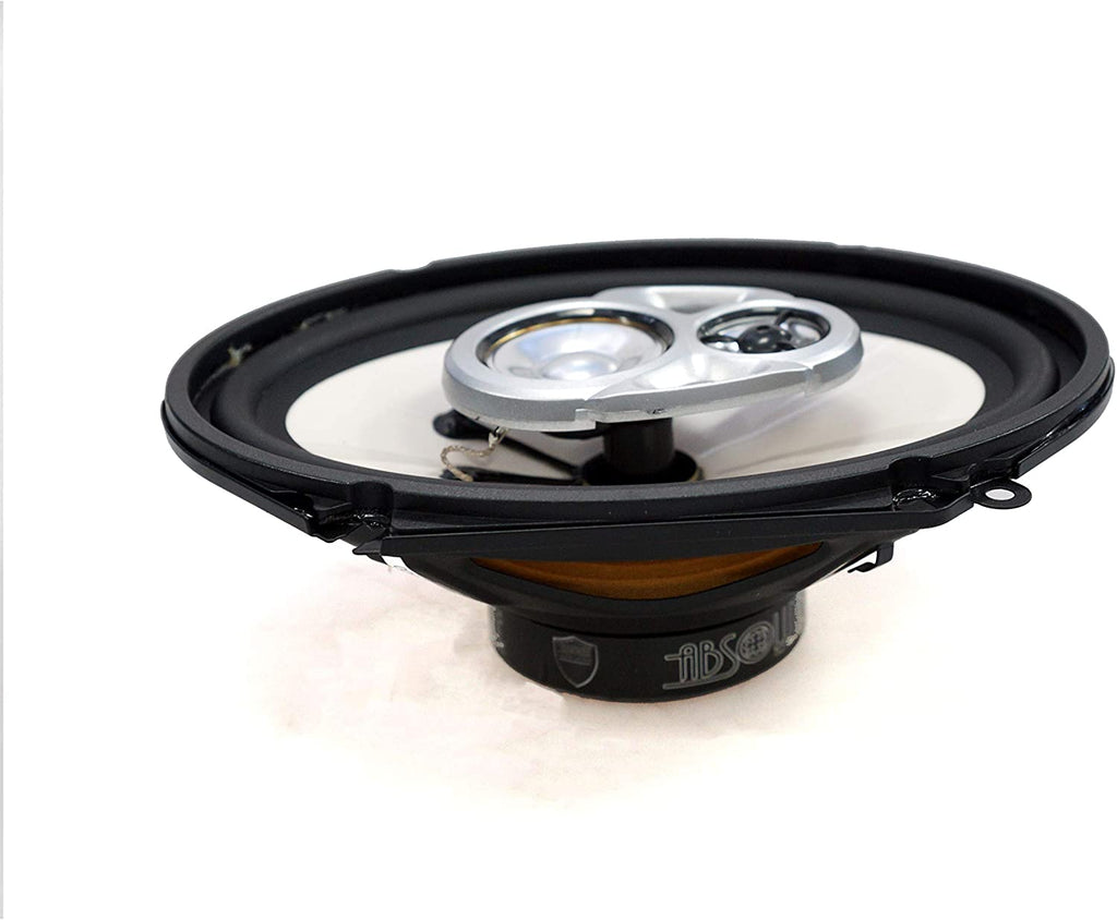 4 Pair Absolute BLS-6803 Blast Series 640W 6x8" 5x7" 3 Way Car/Marine/ATV/UTV Speakers