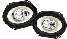 Load image into Gallery viewer, 4 Pair Absolute BLS-6803 Blast Series 640W 6x8" 5x7" 3 Way Car/Marine/ATV/UTV Speakers
