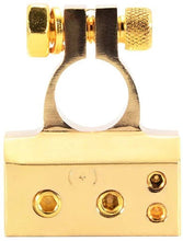 Load image into Gallery viewer, MK MBTG300P 0/2/4/6/8 AWG Gold Single Positive Power Battery Terminal Connectors