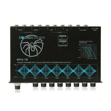 Load image into Gallery viewer, Soundstream MPQ-7B 7-Band Parametric Equalizer w/ Independent Subwoofer Level Control