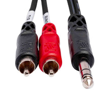 Load image into Gallery viewer, Hosa TRS-204, 1/4" TRS to Dual RCA Insert Cable - 4 Meter