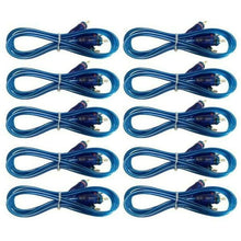 Load image into Gallery viewer, 10 MK AUDIO 15 Feet 2 CH RCA Interconnect Cable Wire for Marine Car Amplifier Stereo Home Audio