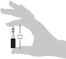 Load image into Gallery viewer, Hosa GPM-103 Adaptor, 3.5 mm TRS to 1/4 in TRS