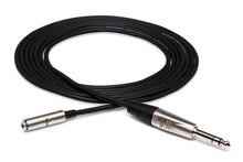 Load image into Gallery viewer, Hosa HXMS-010, 3.5mm Female to 1/4-Inch Male Pro Headphone Adaptor Cable - 10 Feet