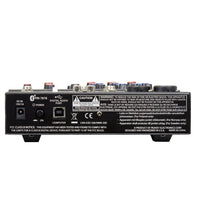 Load image into Gallery viewer, Peavey PV 6 BT 6 Channel Compact Mixing Mixer Console with Bluetooth + 1/4" &amp; XLR Cables