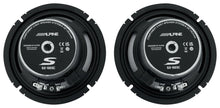 Load image into Gallery viewer, 2 Pair Alpine S2-S65C 6-1/2" Component Car Audio 2-Way Speaker System