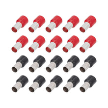 Load image into Gallery viewer, Tsunami TSX-4GA-FERR 20-Piece Red and Black 4GA Ferrules - Refill Pack