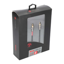 Load image into Gallery viewer, Tsunami TSX-RCA21 2 Channel 17 Ft RCA Cable