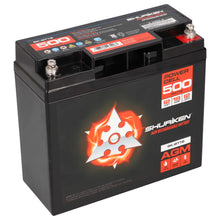 Load image into Gallery viewer, Shuriken SK-BT18 12V High Performance AGM Power Cell Battery for Systems Up To 500 Watts