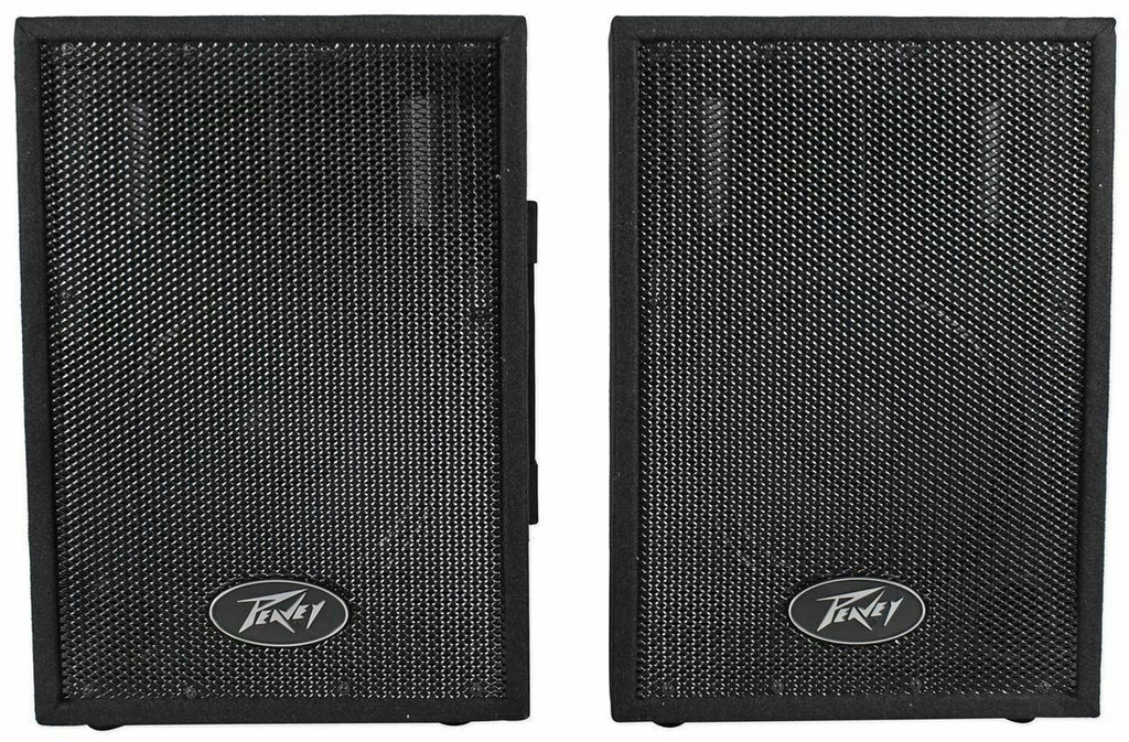 Peavey DJ 2-Way 100 Watt PA Speaker System with 10" Woofers 2 Speakers PVi10