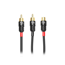Load image into Gallery viewer, Tsunami TSX-Y1 1 Female To 2 Male Y Adapter RCA Cable