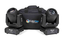 Load image into Gallery viewer, Colorkey CKU-5062, Mover Beam 100 2-Pack Bundle with Carrying Bag