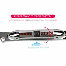 Load image into Gallery viewer, Backup Camera Front or Rearview Reverse License Plate Chrome silver Frame for Pioneer MVH-300EX MVH300EX