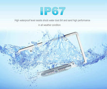 Load image into Gallery viewer, Car Rear View Backup Camera 8 IR Night Vision US License Plate Frame CMOS Chrome