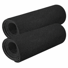 Load image into Gallery viewer, 2 Absolute C10BK 10' Long 4' Wide Black Carpet for Speaker Sub Box Carpet
