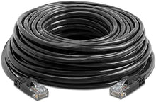 Load image into Gallery viewer, American Terminal EPC100BK 100' Cat6 patch cable Cat6a Ethernet network patch cable RJ45 23AWG 600M solid copper wire 100' Black