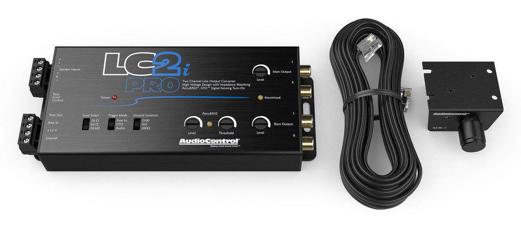 AudioControl LC2i PRO 2-channel line output converter with AccuBASS