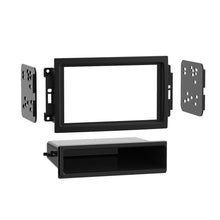 Load image into Gallery viewer, Metra 99-6510 Single-DIN Car Stereo Multi-Kit - Compatible Fits for Chrysler Dodge Jeep (with Factory Nav) 2004-2009