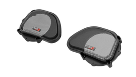 Cerwin Vega CDRG13 1998-2013 Harley Davidson® Road Glide Upper Fairing Speaker Grills w/Cerwin Vega Logo (Pair)