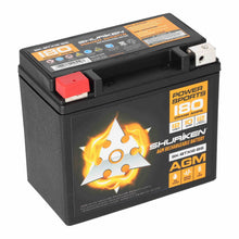 Load image into Gallery viewer, Shuriken SK-BTX12-BS 180 CRANK AMPS / 10AMP HOURS AGM Power Sports 12V Battery