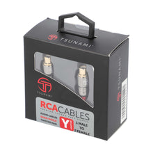 Load image into Gallery viewer, Tsunami TSX-Y2 2 Female To 1 Male Y Adapter RCA Cable