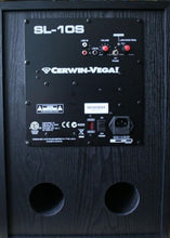 Load image into Gallery viewer, 2 Cerwin Vega SL-10S 10" Powered Subwoofer 212 Watts