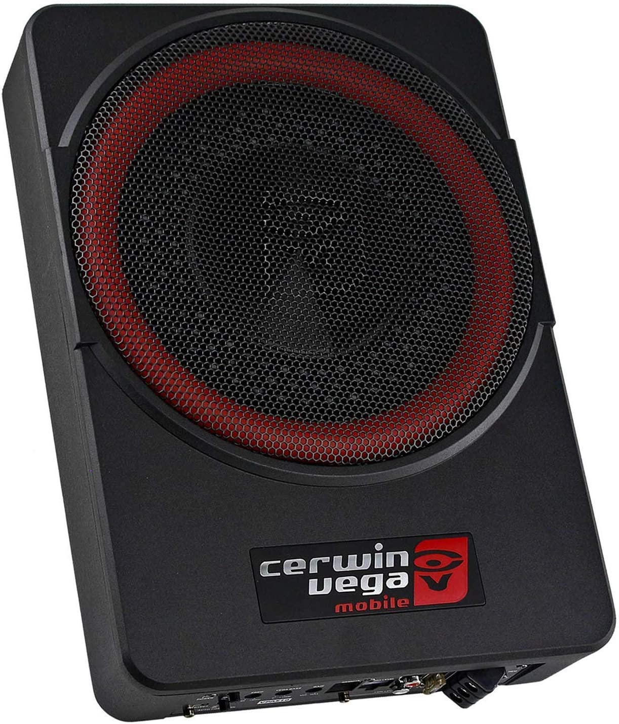 NEW! Cerwin Vega VPAS10 200 Watt RMS Slim Powered Enclosure 10" Subwoofer