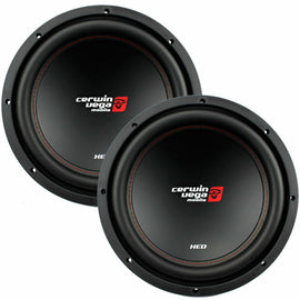 2 Cerwin Vega XED12V2 1000W 12