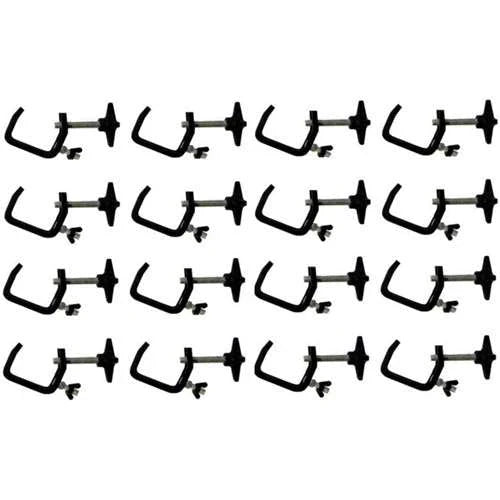 16 CLP-03 Standard C Clamps DJ 1-2" Truss Light Mount 44 lbs Capacity