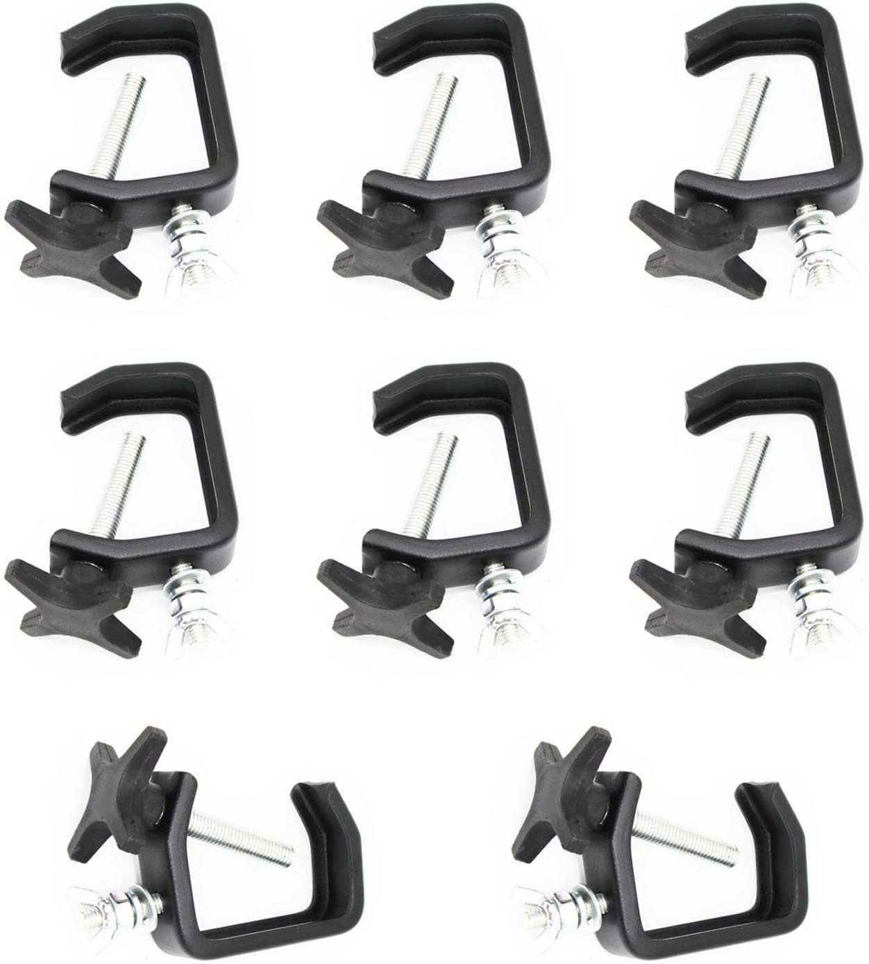 MR DJ 8 CLP-03 Standard C Clamps DJ 1-2" Truss Light Mount 44 lbs Capacity