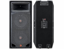 Load image into Gallery viewer, 2 MR DJ COMSD15 Dual 15" Professional Passive PA Speaker 5000W