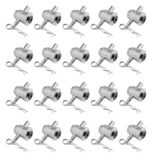 Load image into Gallery viewer, 20 MR DJ THCC15PAK Half Conical Coupler for Truss DJ Stage Lighting w/ Body Safety Clips Pins