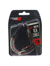 Load image into Gallery viewer, Cerwin Vega RHY2F HED Series 1 Male To 2 Female Twisted RCA Y Splitter Pair