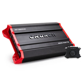 Crunch GP-3500.1D GROUND POUNDER 3500 Watt Amplifier