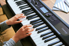 Load image into Gallery viewer, Casio CT-S400 61-key Ultra-Portable Arranger Keyboard - Black