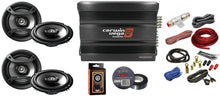 Load image into Gallery viewer, Cerwin Vega CVP1600.4D 1600W 4-Ch + 2 Pioneer TS-F1634 6.5" Speaker + Mobile Bracket &amp; Tape