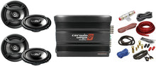 Load image into Gallery viewer, Cerwin Vega CVP1600.4D 1600W 4-Ch + 2 Pioneer TS-F1634 6.5" Speaker + Mobile Bracket &amp; Tape