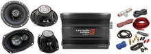 Load image into Gallery viewer, Cerwin Vega CVP1600.4D 1600W 4-Ch + XED-62 6.5" &amp; XED-693 6x9" Speakers + AMP KIT