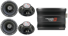 Cerwin Vega CVP1600.4D 4-Ch + 2 XED-62 6.5